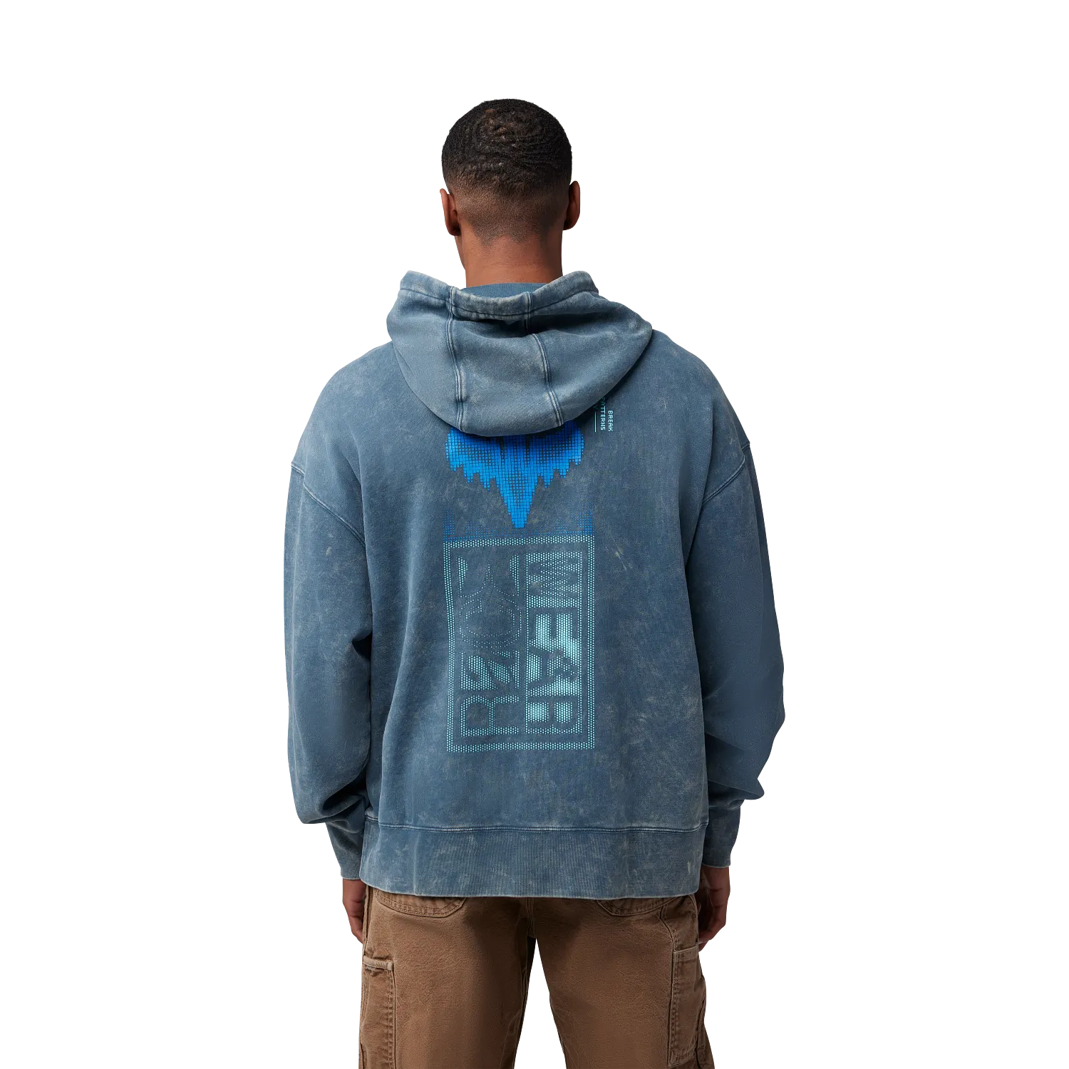 Sweat &agrave; capuche oversize Throttle