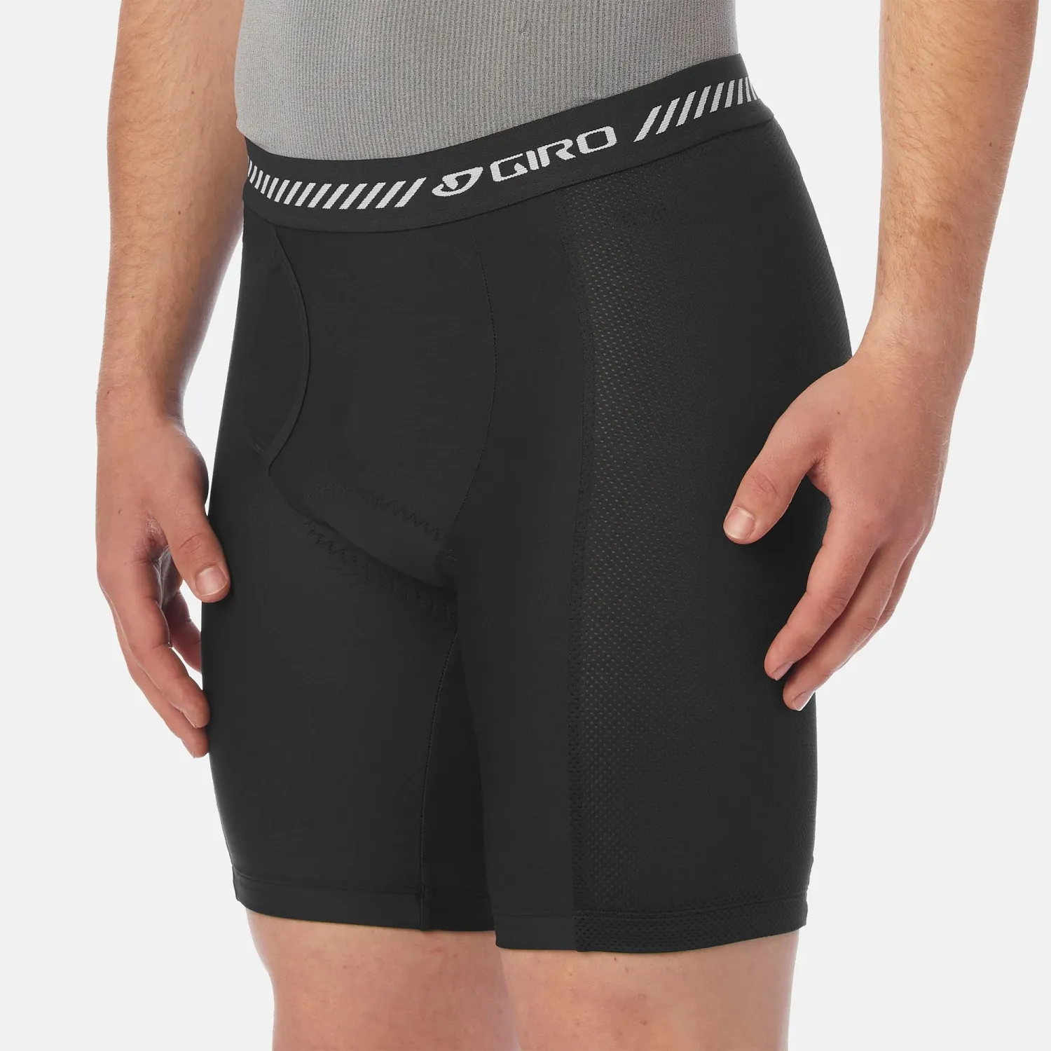 GA M ARC SHORT W LINER BLK 34- WOP