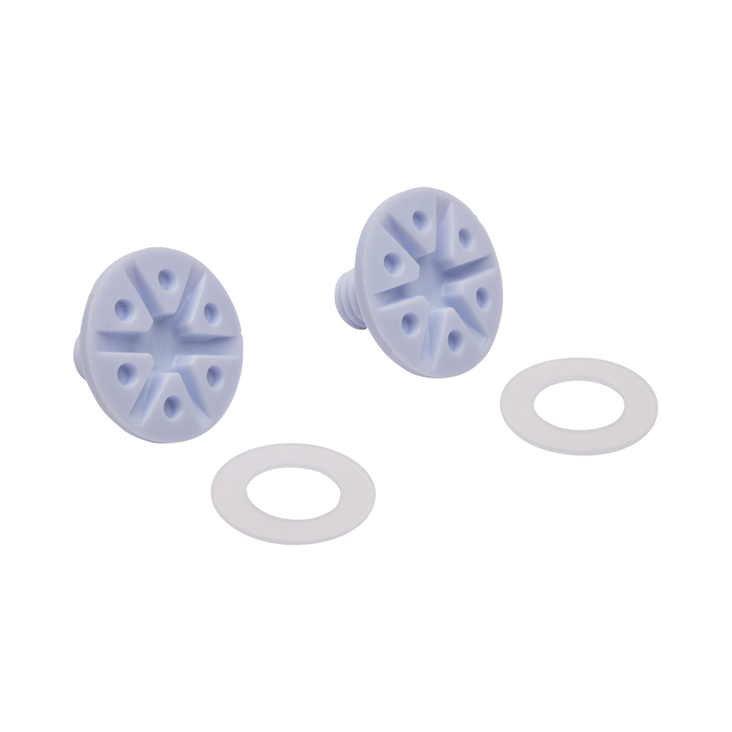 22 V1 VISOR SCREW KIT [WHT] OS