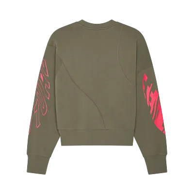 W ELEVATED OVERSIZED FLC CREW 