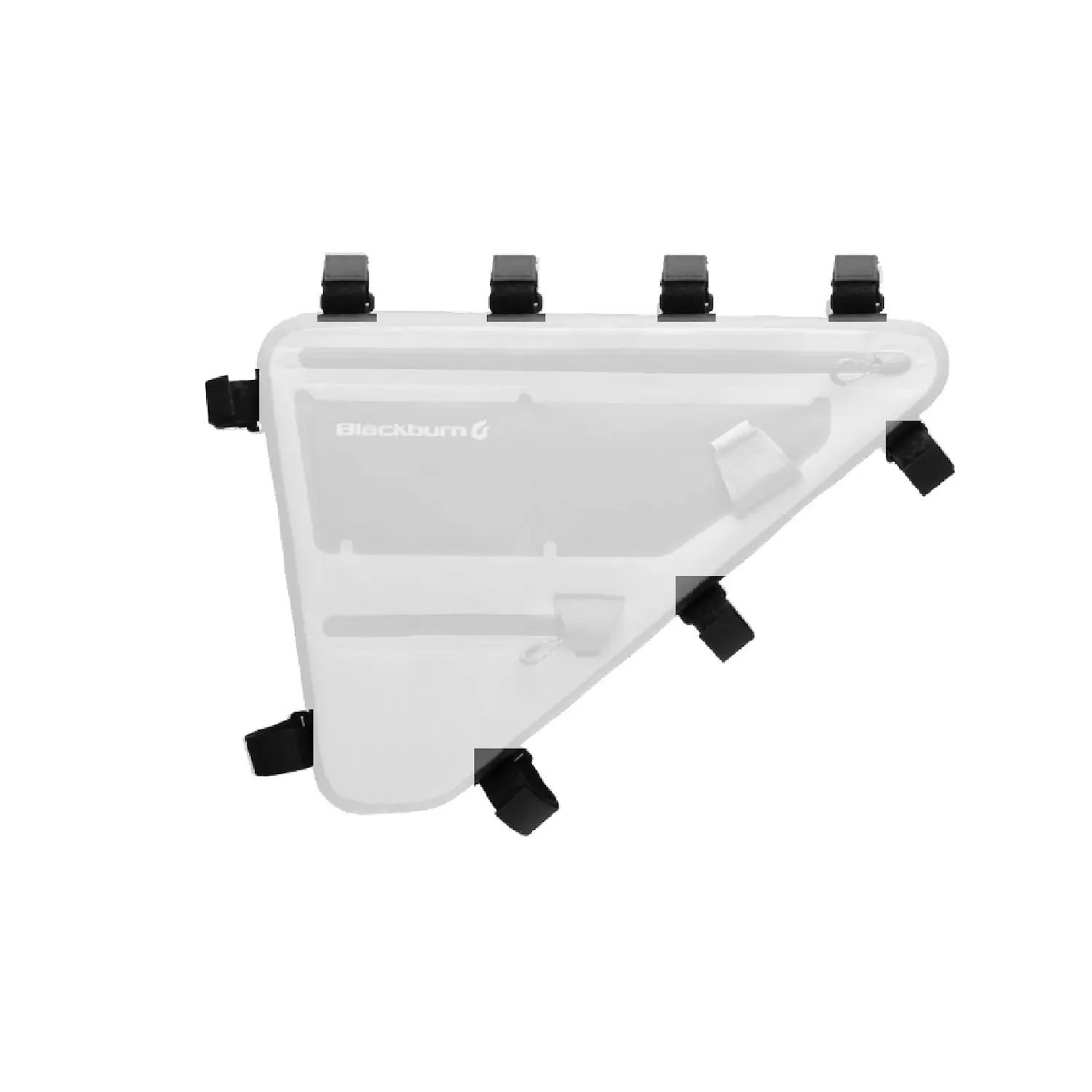 BBN OUTPOST ELITE FRAME BAG STRAPS BLK