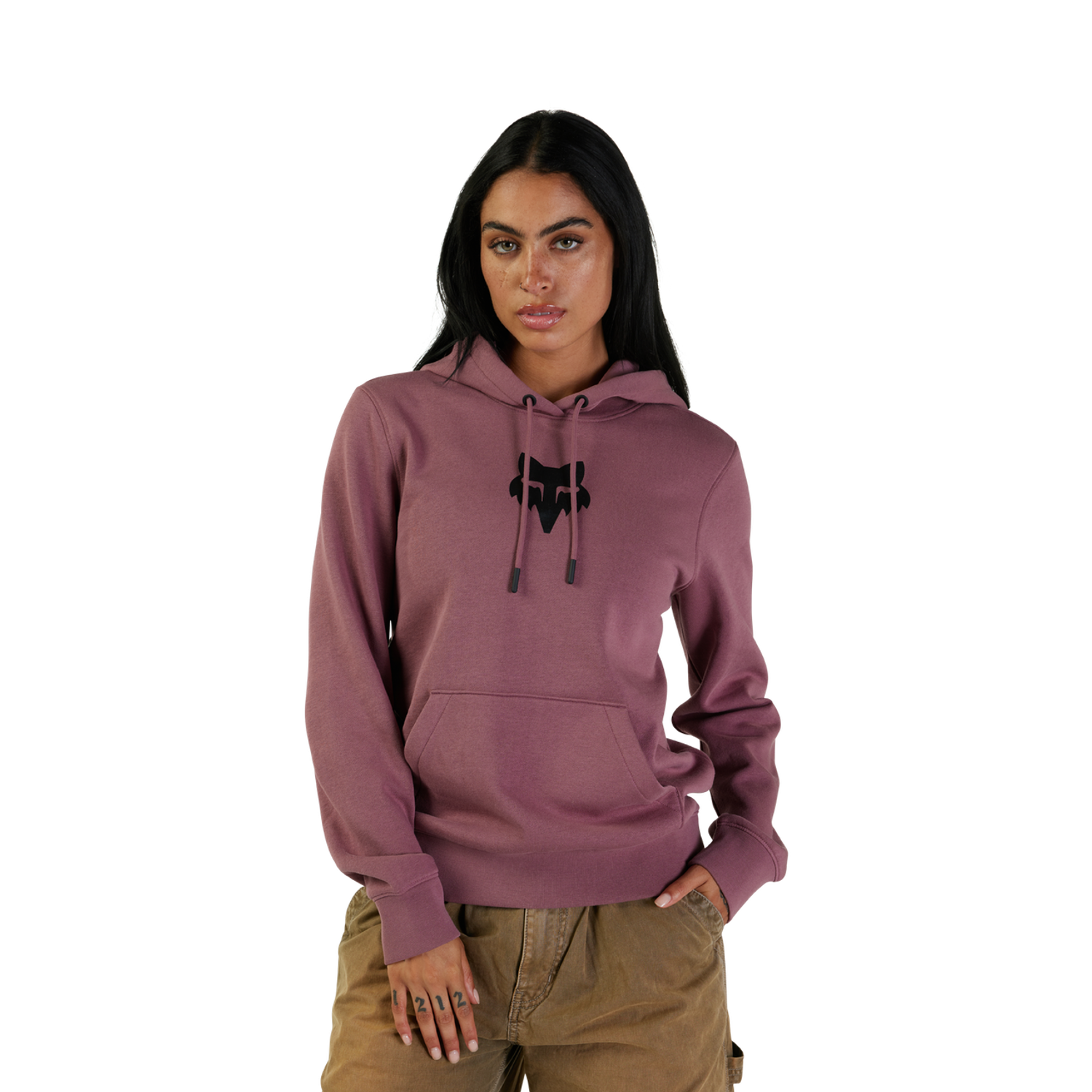 Womens Fox Head Pullover Hoodie
