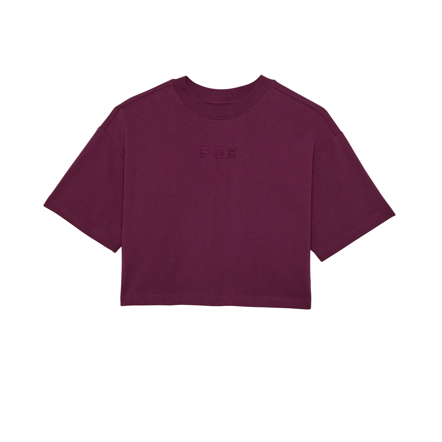 W WORDMARK OS CROP TEE 
