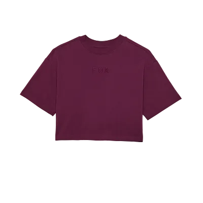 Womens Wordmark Premium Crop Tee