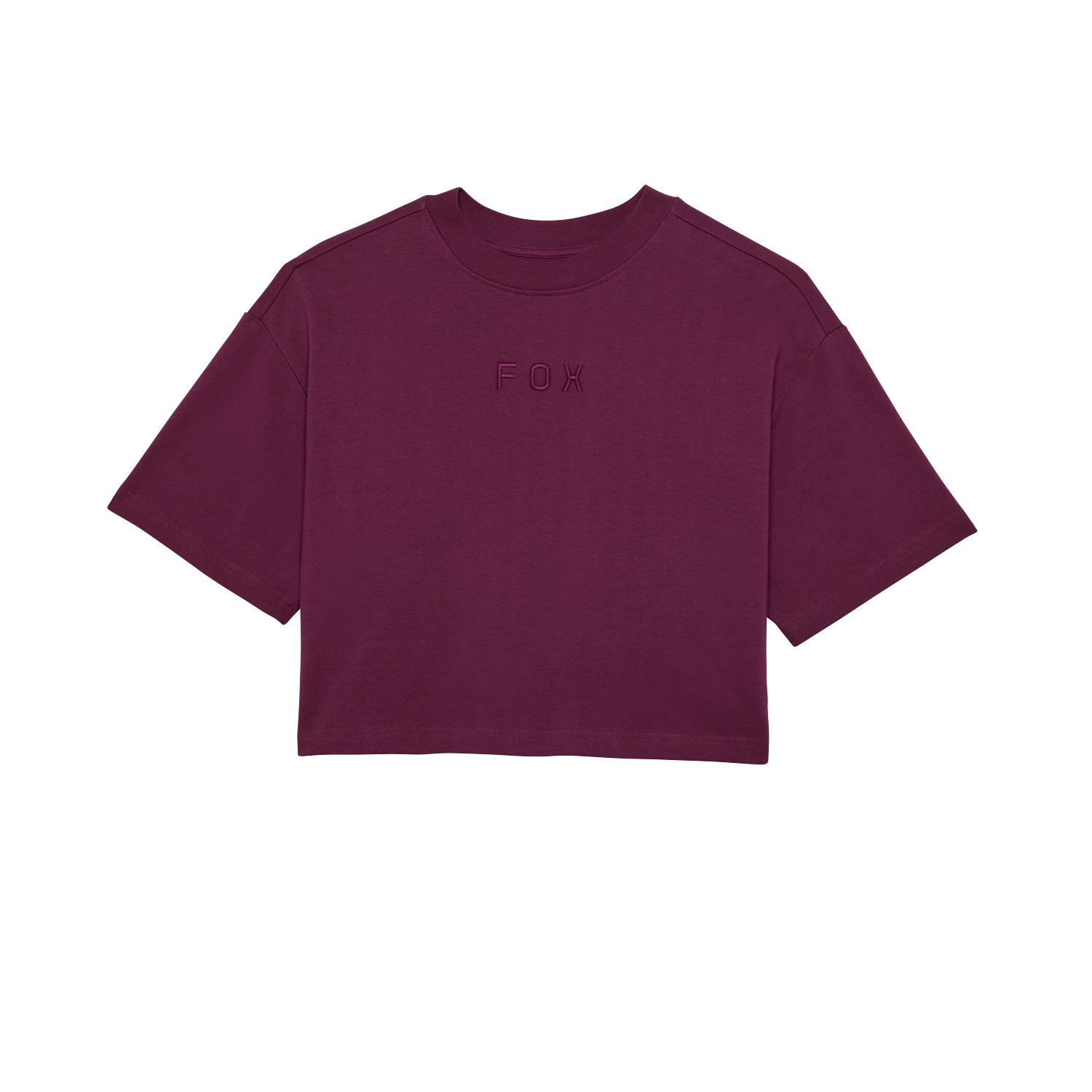 Womens Wordmark Premium Crop Tee