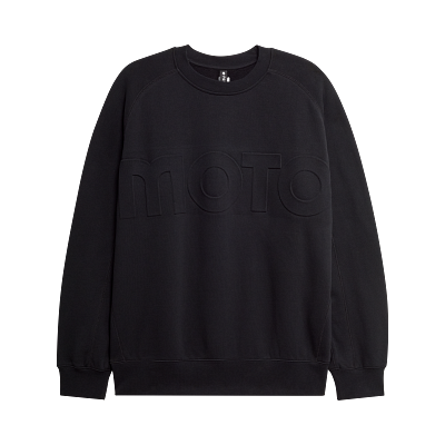Moto-X Oversized Crew Sweatshirt