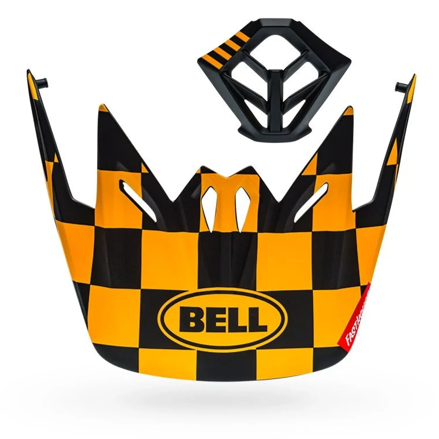 BS FULL-9 VISOR COMBO MAT YEL/BLK OS 19