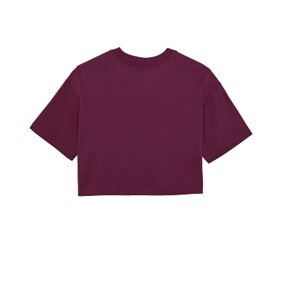 Womens Wordmark Premium Crop Tee