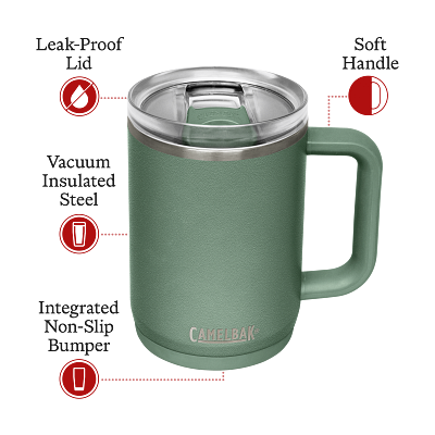 THRIVE MUG, VSS 16OZ, [MOSS] OS