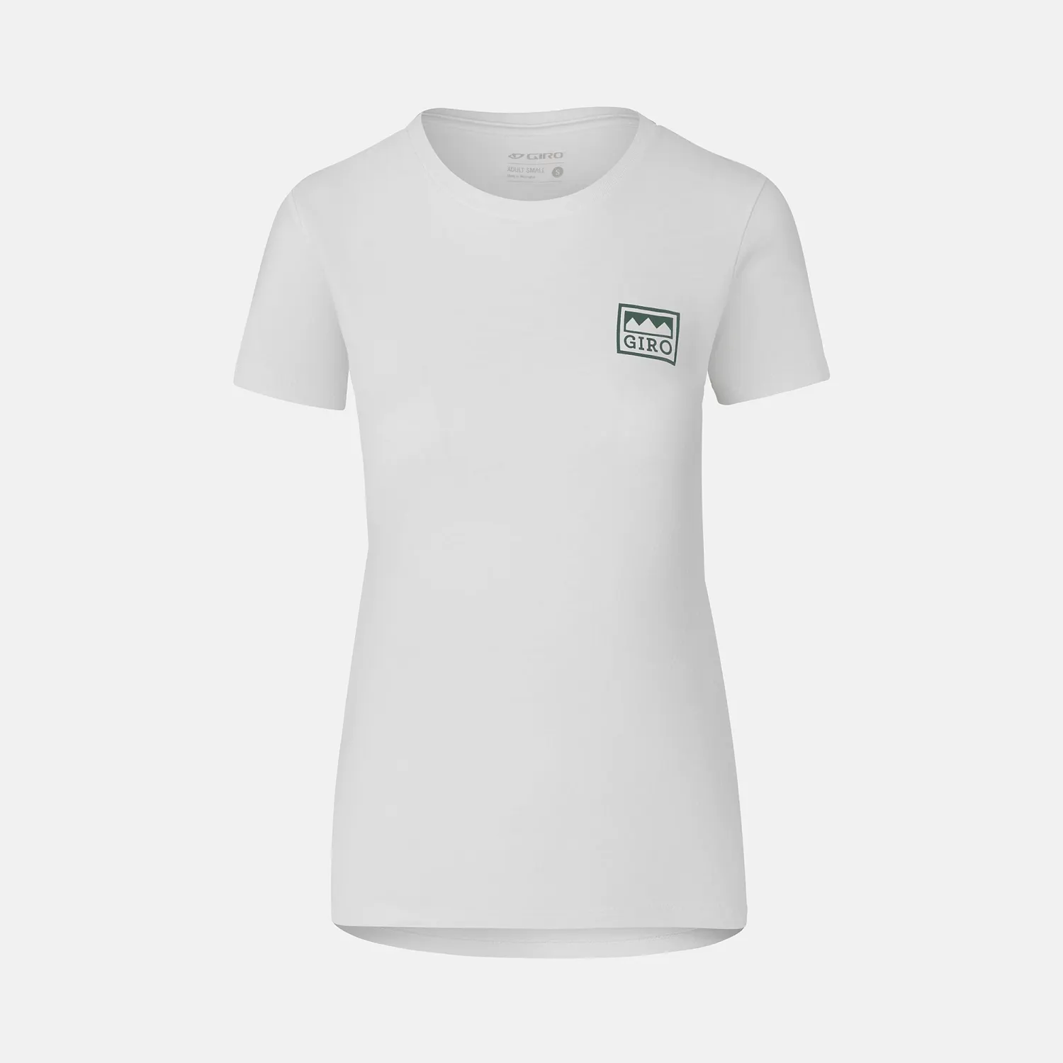 GA W TECH T WHT ALPS XS