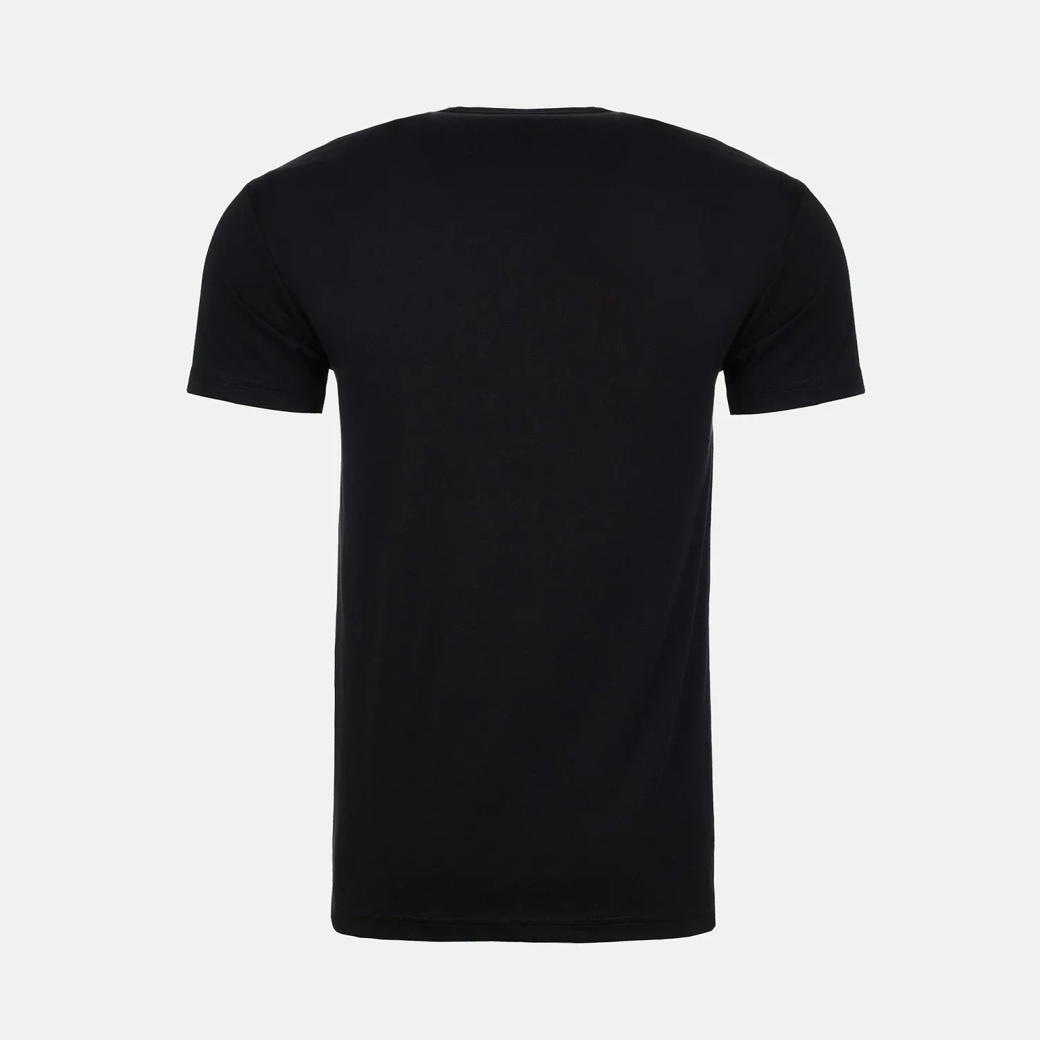 GA TECH T BLK DK GRAY LOGO S