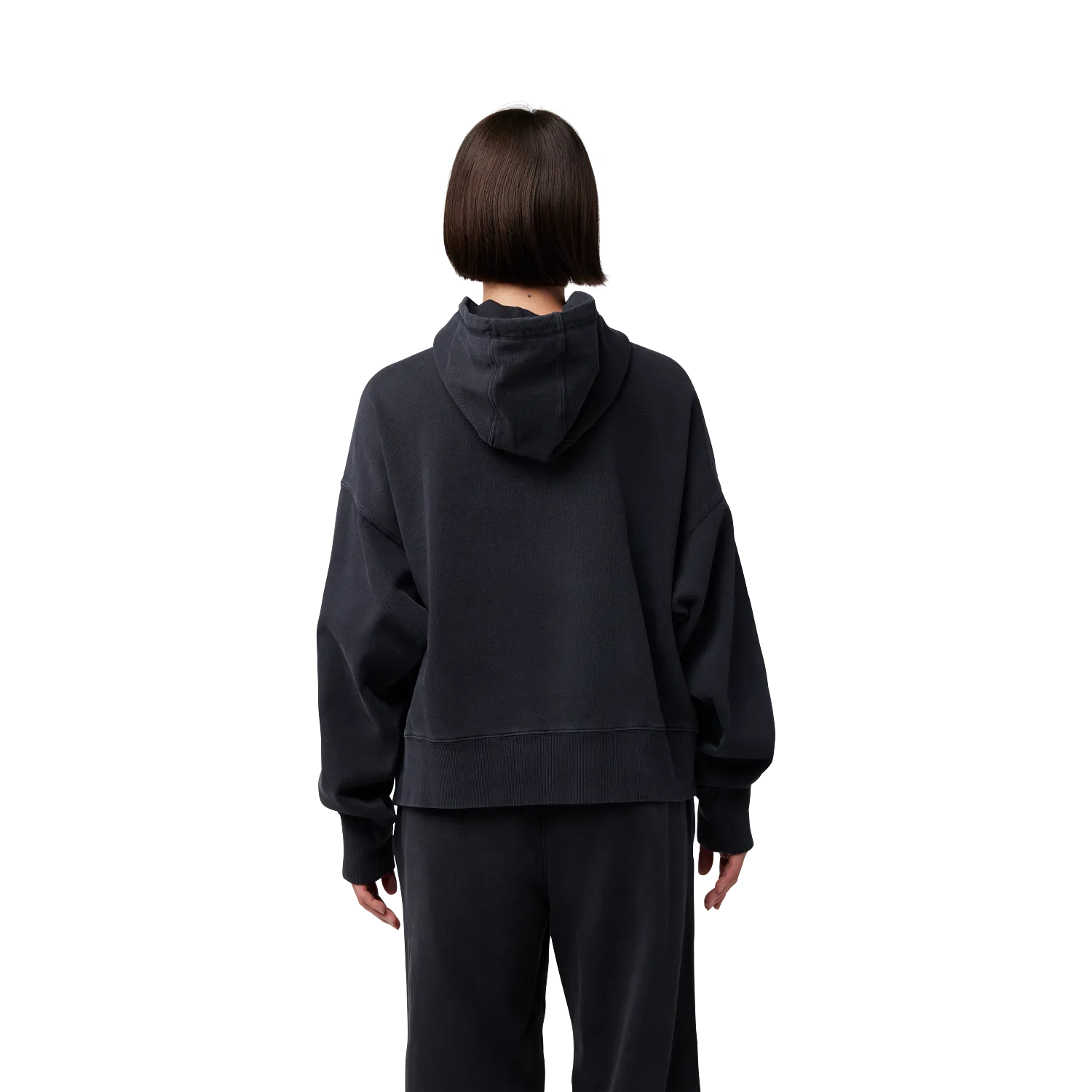 Sweat &agrave; capuche oversize Wordmark - Femme