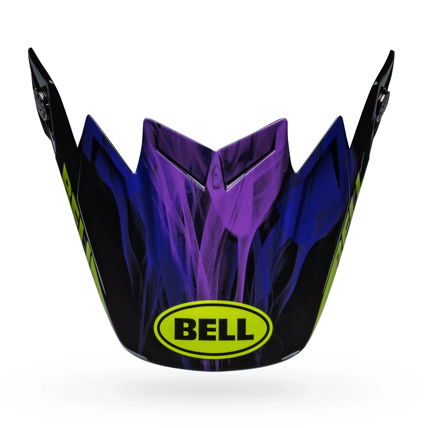PS MOTO 9 FLEX VISOR SLAYCO BK/PUR
