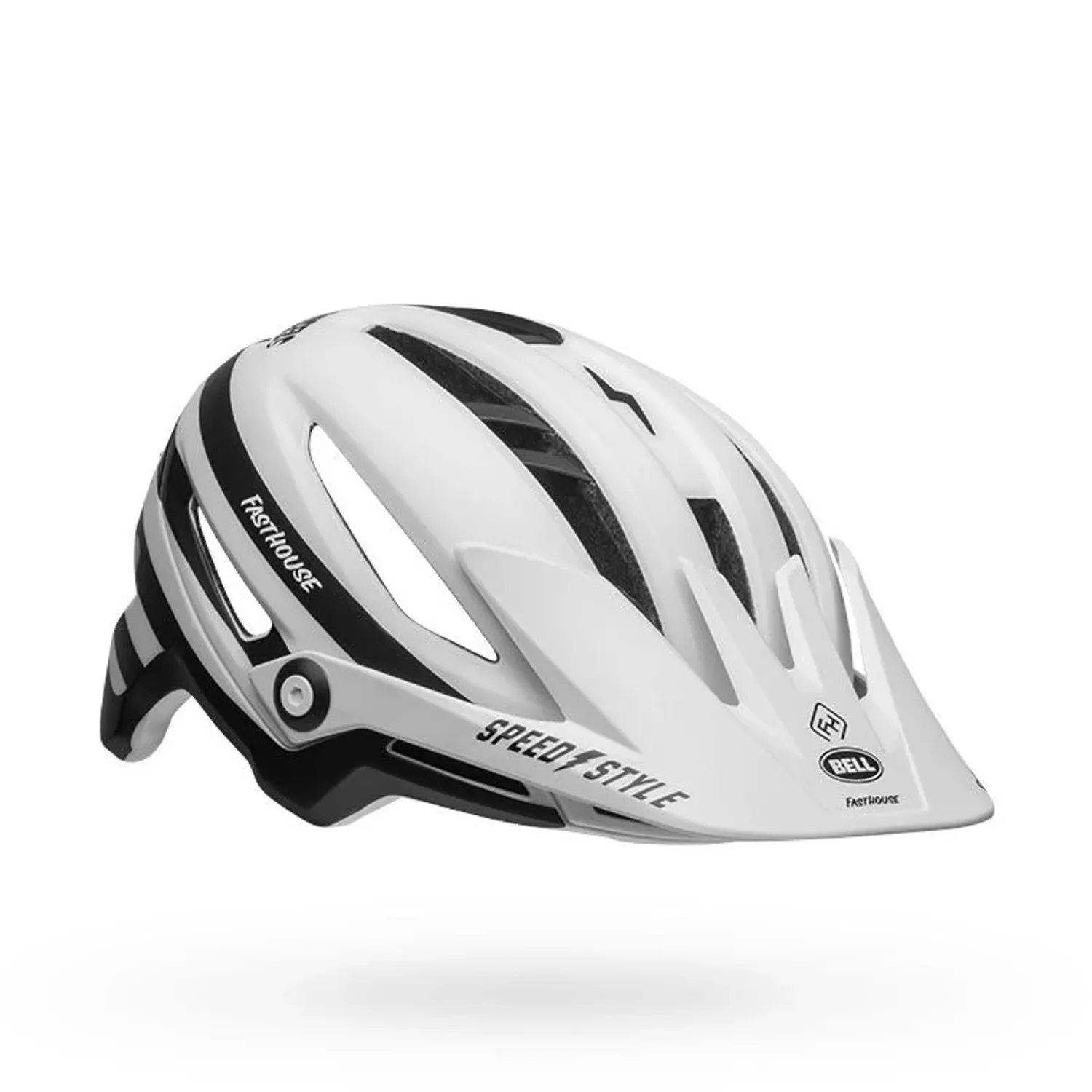 BS SIXER MIPS MAT WHT/BLK FHOUSE S 19 US
