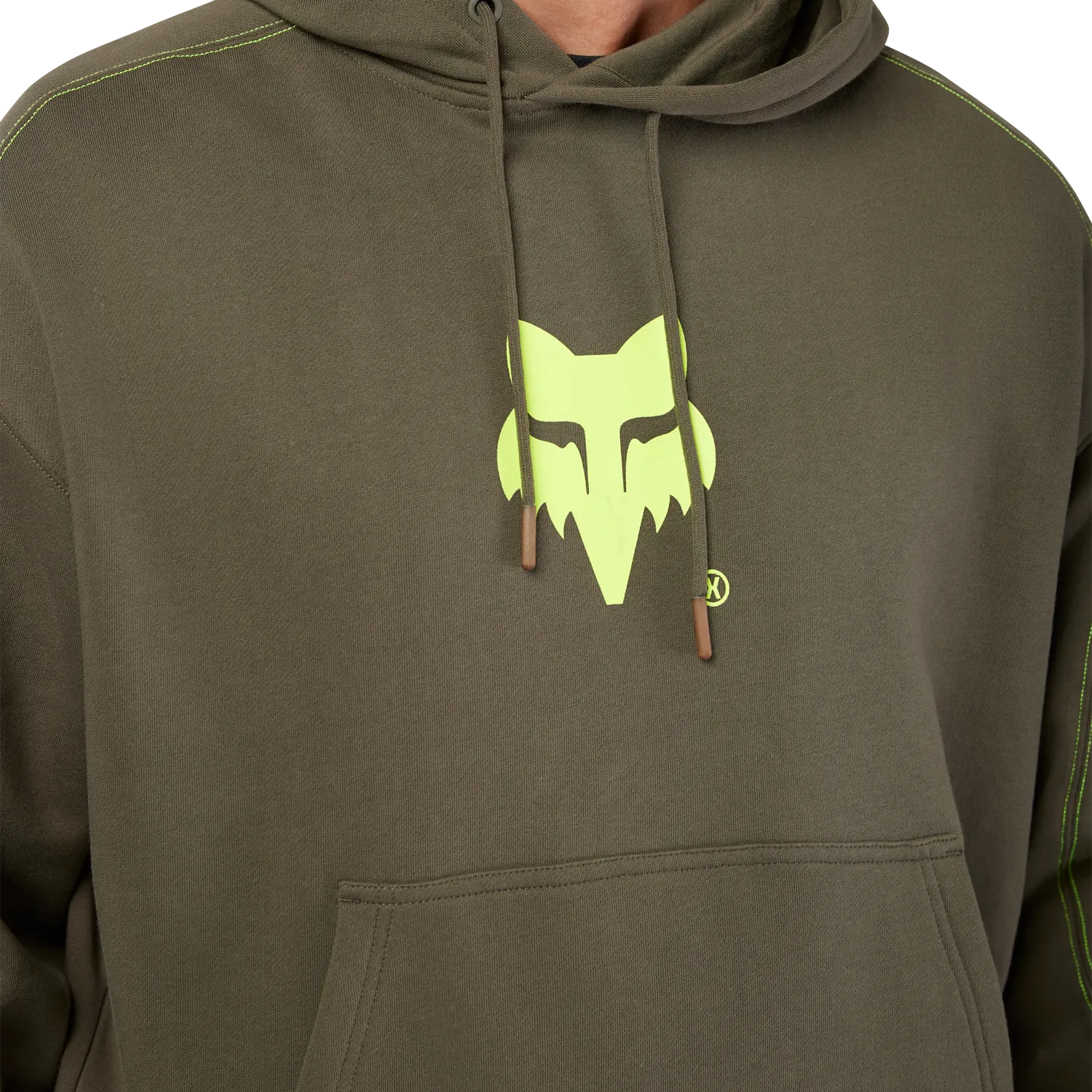 Sweat &agrave; capuche surdimensionn&eacute; sur&eacute;lev&eacute;