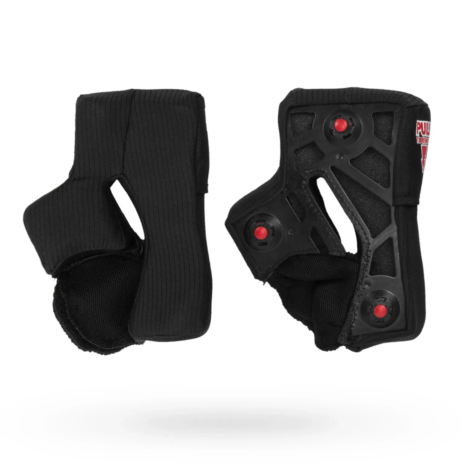 STAR X-STATIC CHEEK PADS 25MM 16