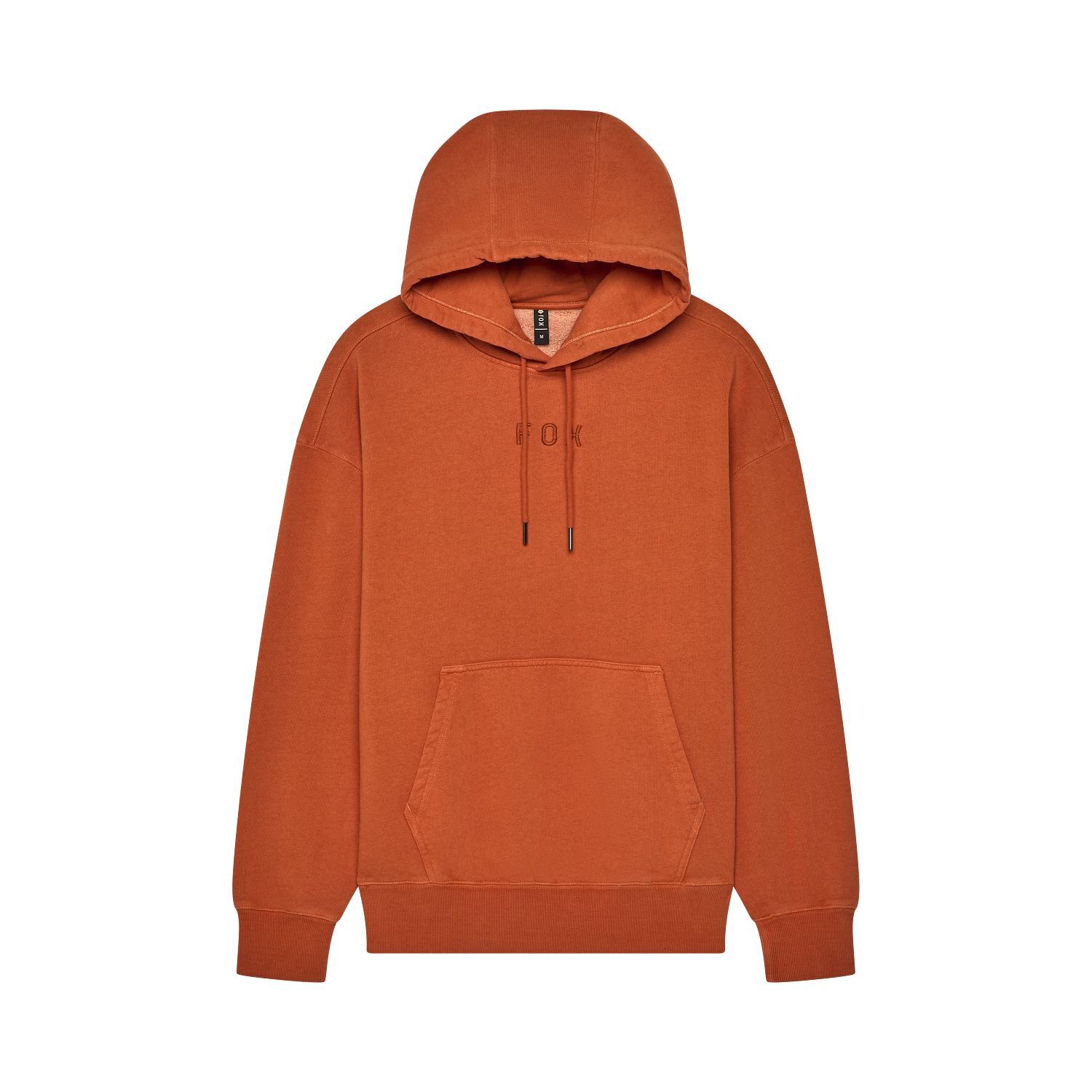 Wordmark oversized pullover-h&aelig;ttetr&oslash;je