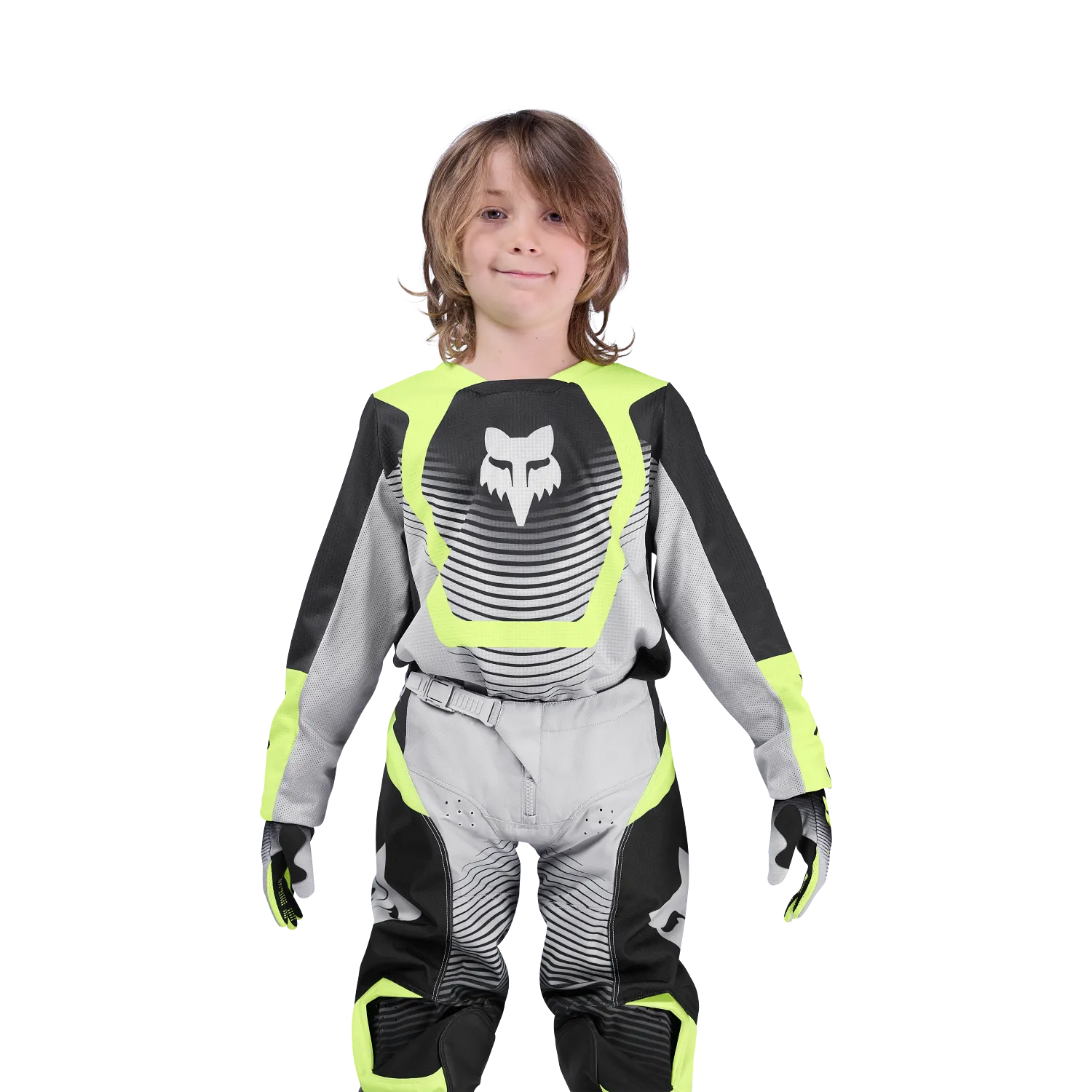 YTH 180 COLLECT JERSEY [GRY/YLW] YS