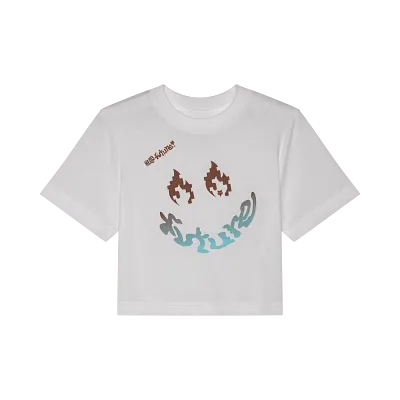 Womens Hello Fox Baby Tee