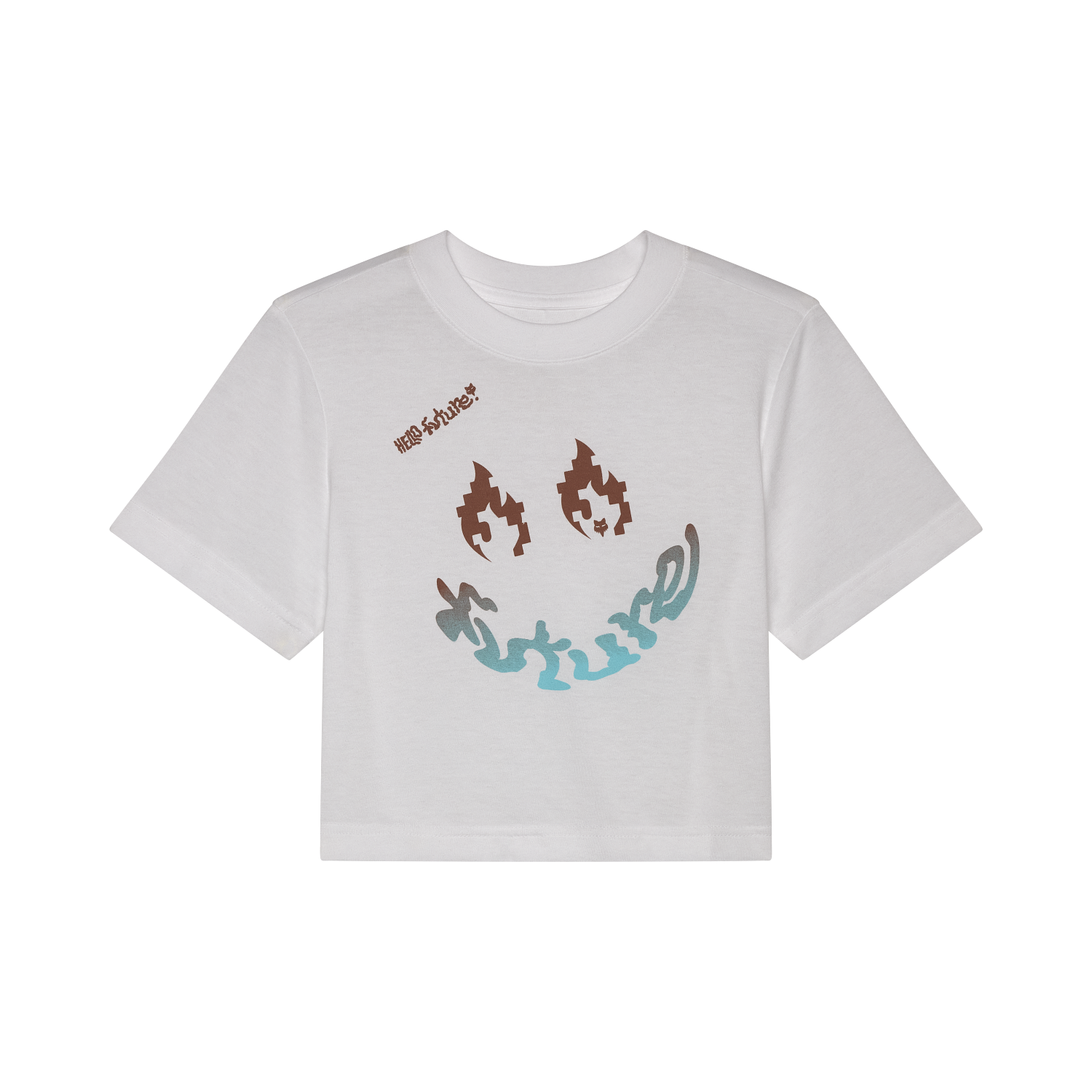 Womens Hello Fox Baby Tee