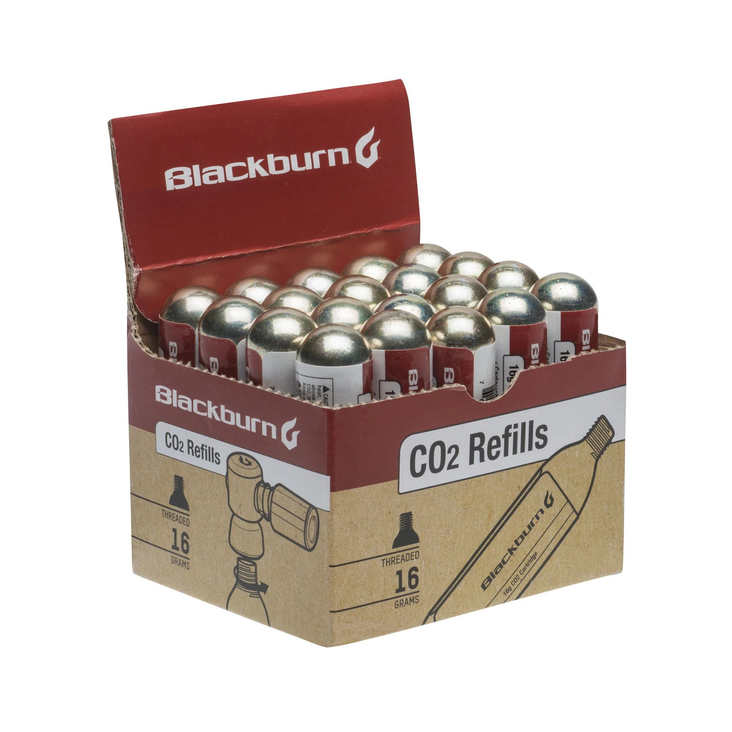 16G THREADED CO2 BULK [MET SIL]