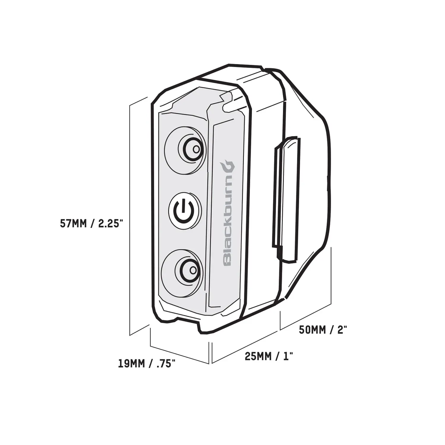 BBN DAYBLAZER 65 REAR LIGHT