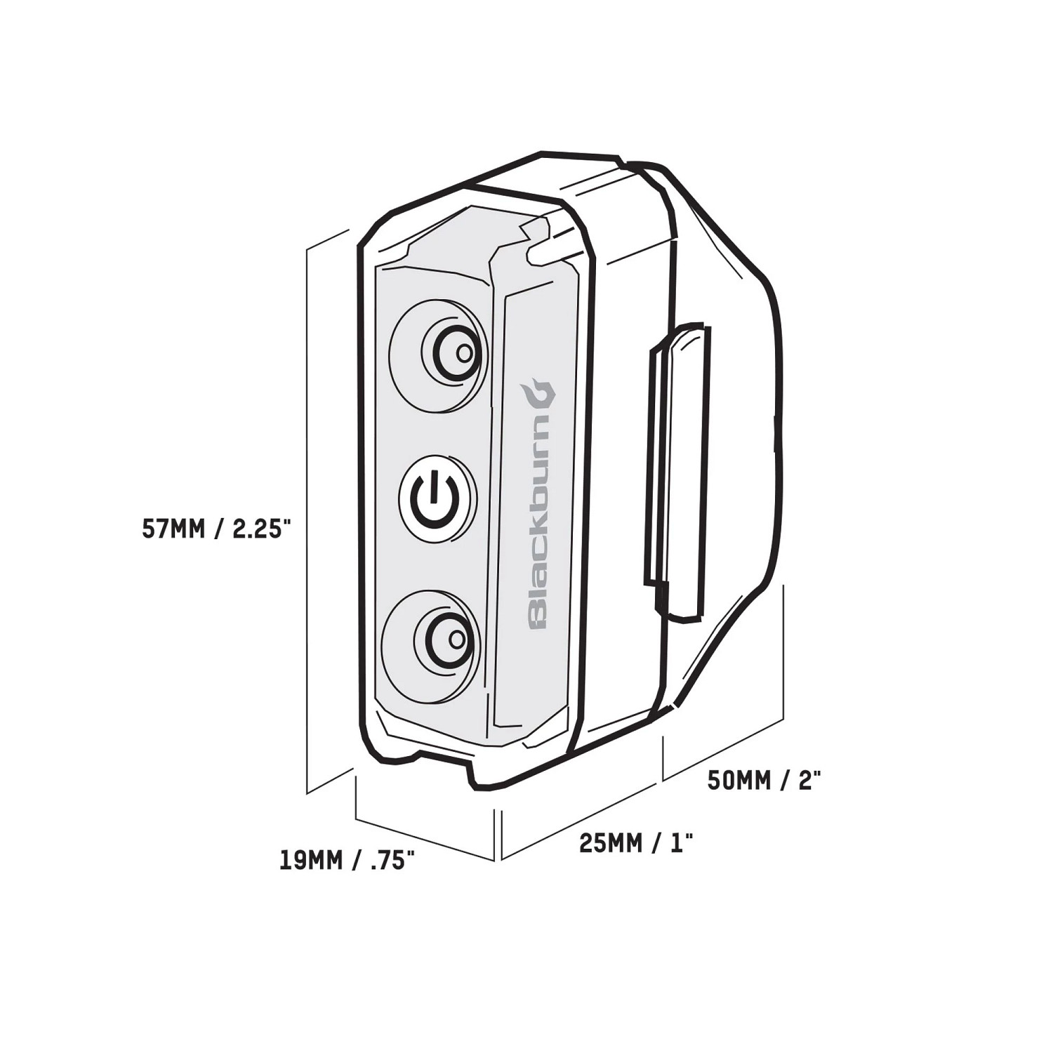 BBN DAYBLAZER 65 REAR LIGHT