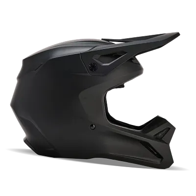 Youth V1 Matte Black Helmet