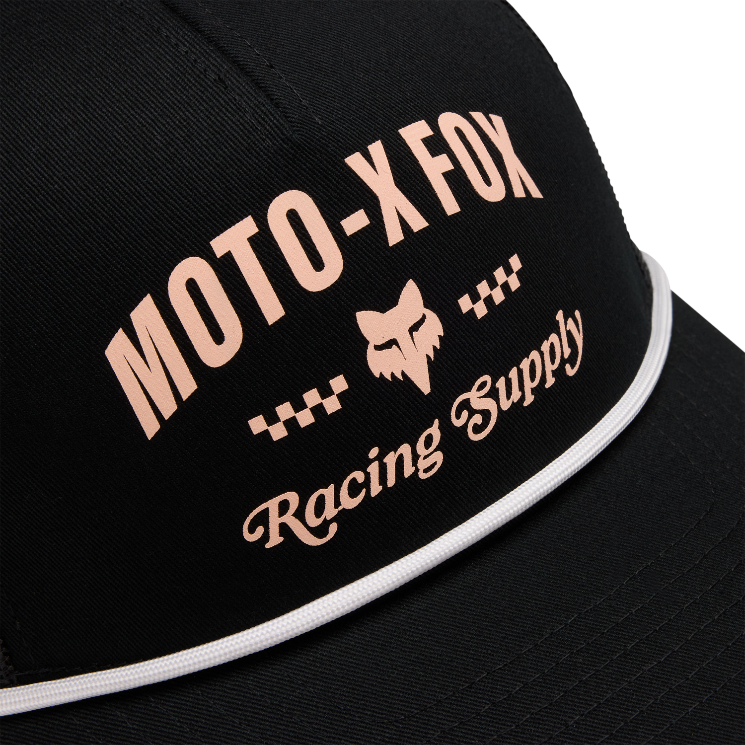 W SUPPLY MESH ROPE TRUCKER [BLK] OS