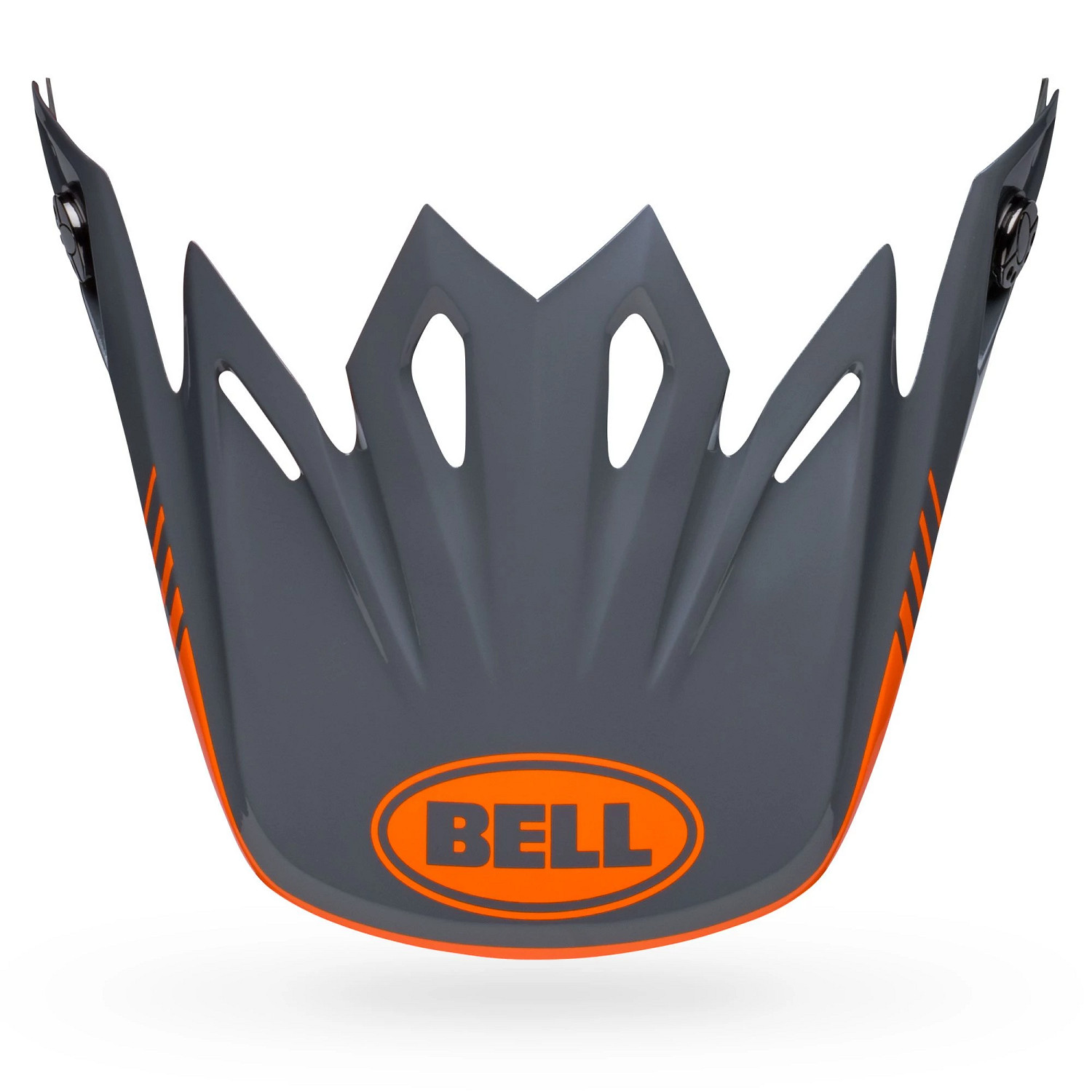 PS MOTO 9 VISOR LOUVER BK/OR