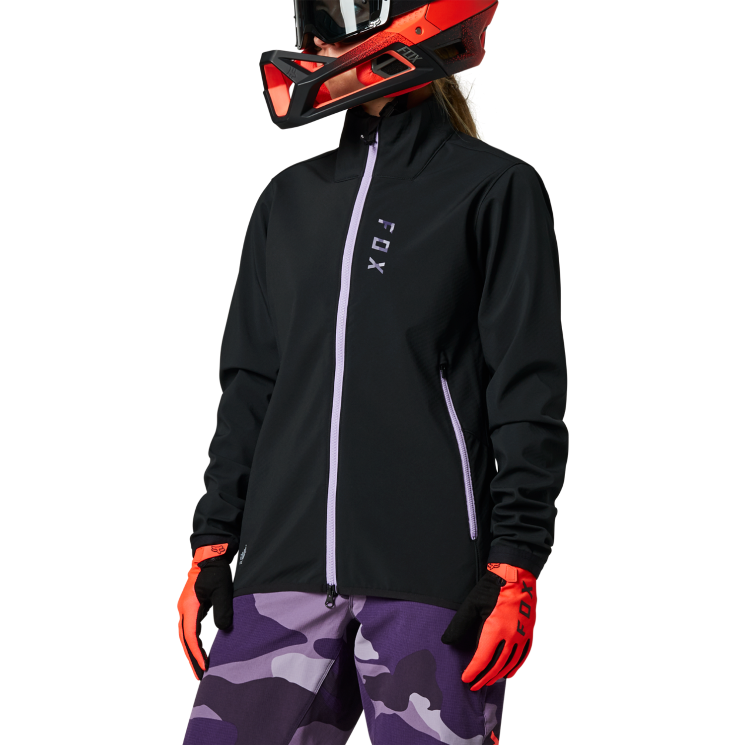 W RANGER FIRE JACKET [BLK/PUR] XS