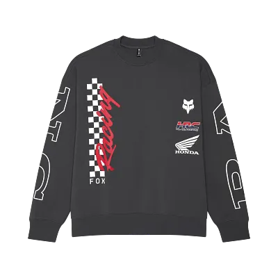 HONDA OVERSIZED FLEECE CREW 