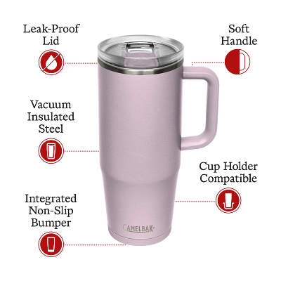 Thrive&trade; 32 oz Mug, Insulated Stainless Steel