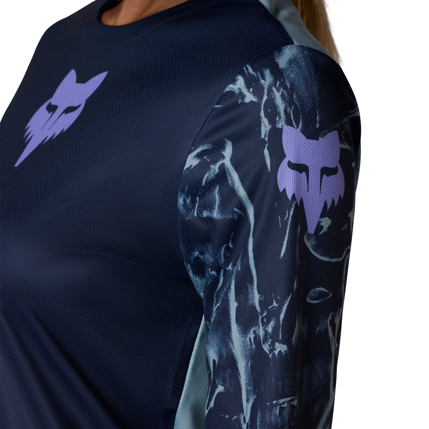 W RANGER LS JERSEY IMG PRINT [ARC BLU] XL