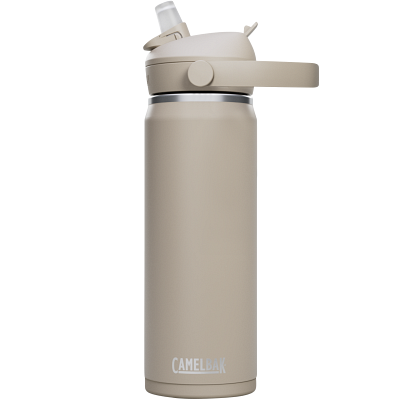 Thrive&trade; Flip Straw 20oz Bottle, Insulated Stainless Steel