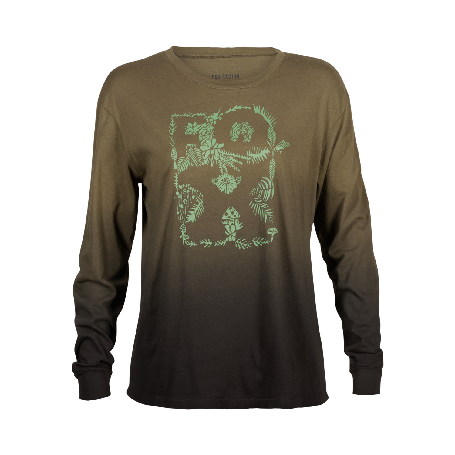 Womens Sensory Dye Long Sleeve Basic Tee