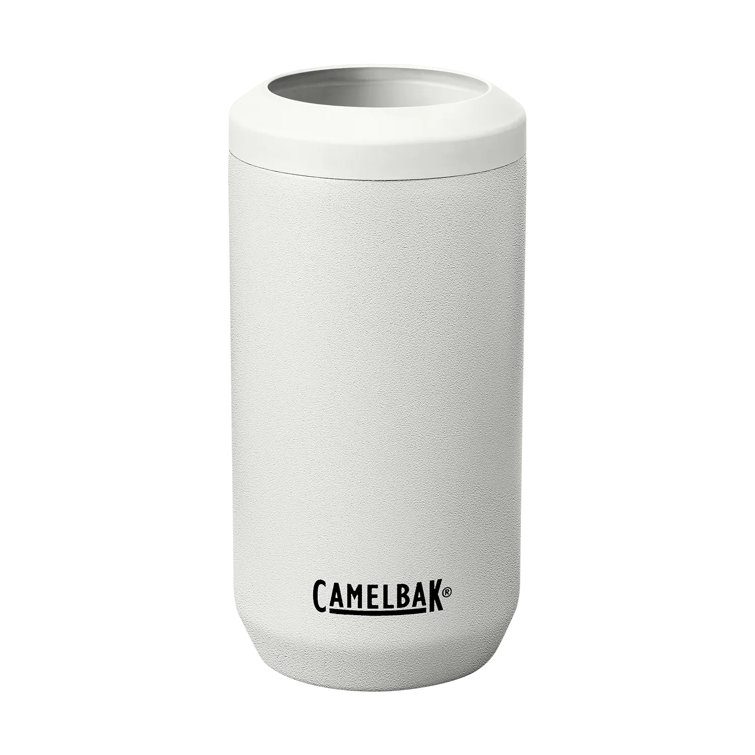 Tall Can Cooler, SST Vacuum Insulated 16oz, White