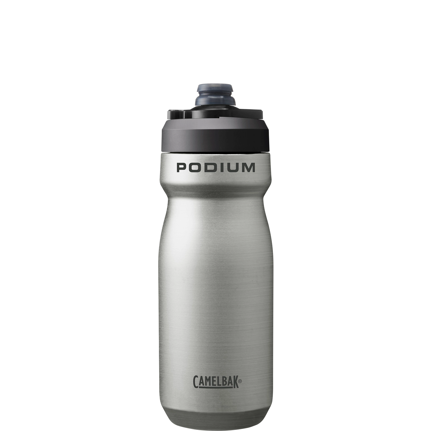 CamelBak Podium Steel 18oz Bike Bottle, Stainless official CamelBak product image