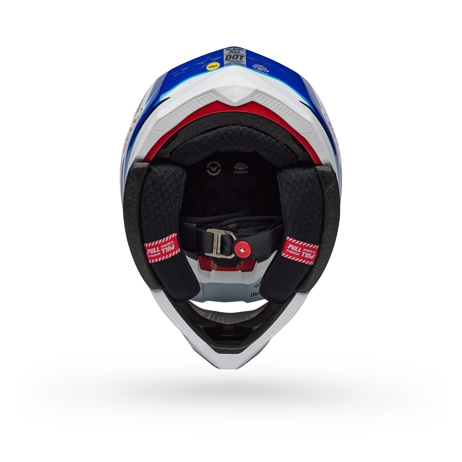 MOTO-10 SPHR TOMAC25 GLS ECE [BLU/WHT] S