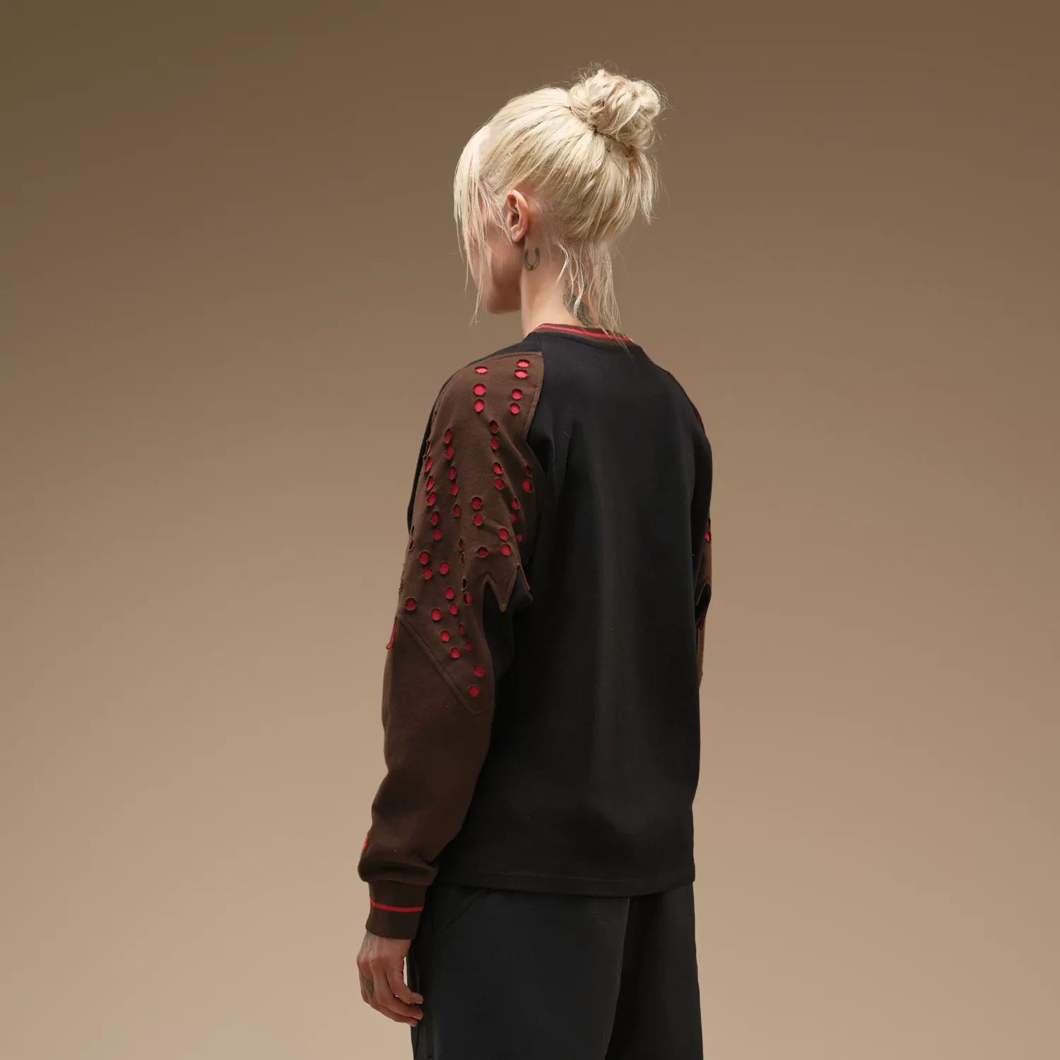 FOX KK PERFORATED LS TEE 