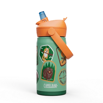 Thrive™ Flip Straw Kids 12oz Bottle, Insulated Stainless Steel