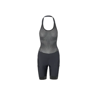 Short Bib Chrono Expert pour Femme avec Poches