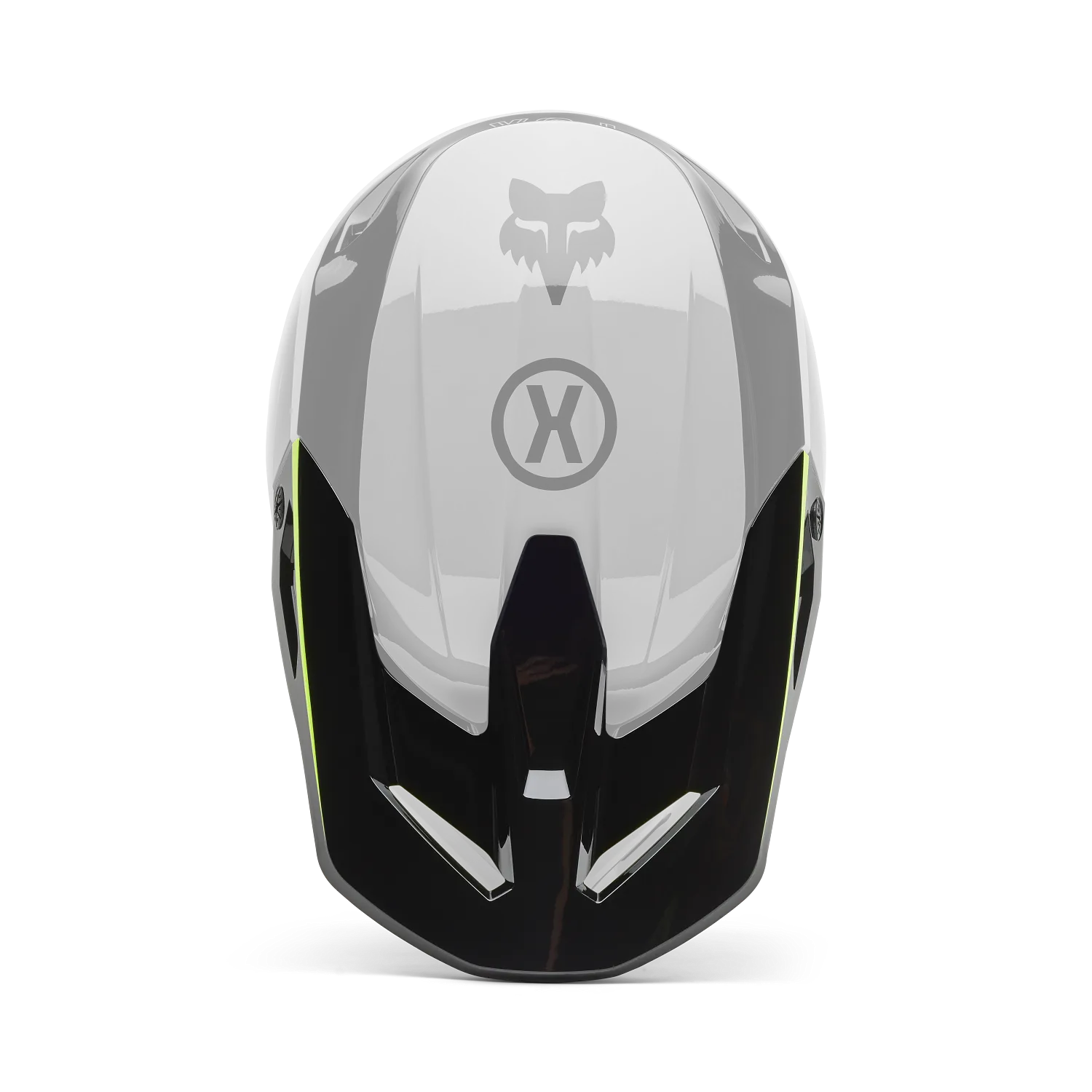 V1  HELMET VISOR - FLOW [BLK/YLW] S/M