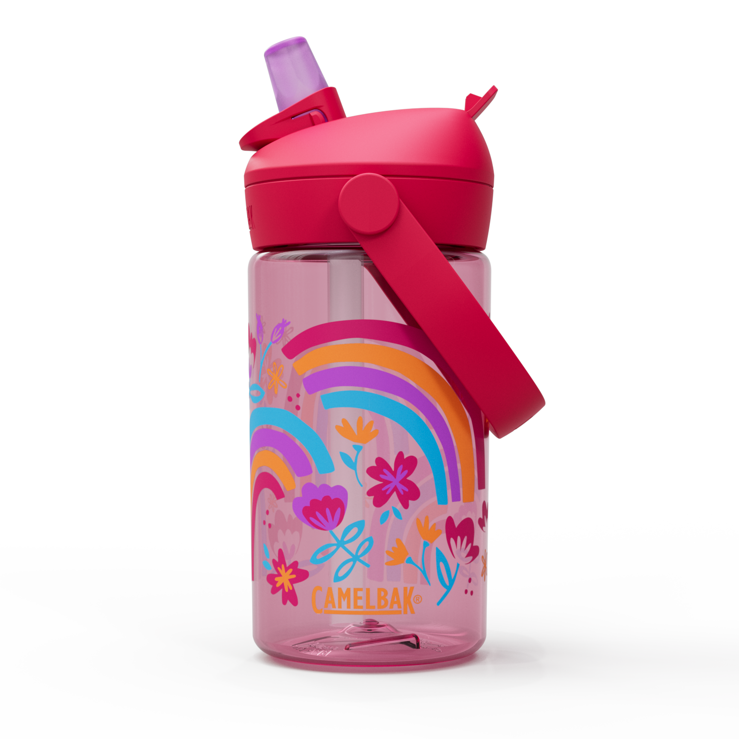 THRIVE FLIP STRAW KIDS 14OZ [RNBW FLRL] OS