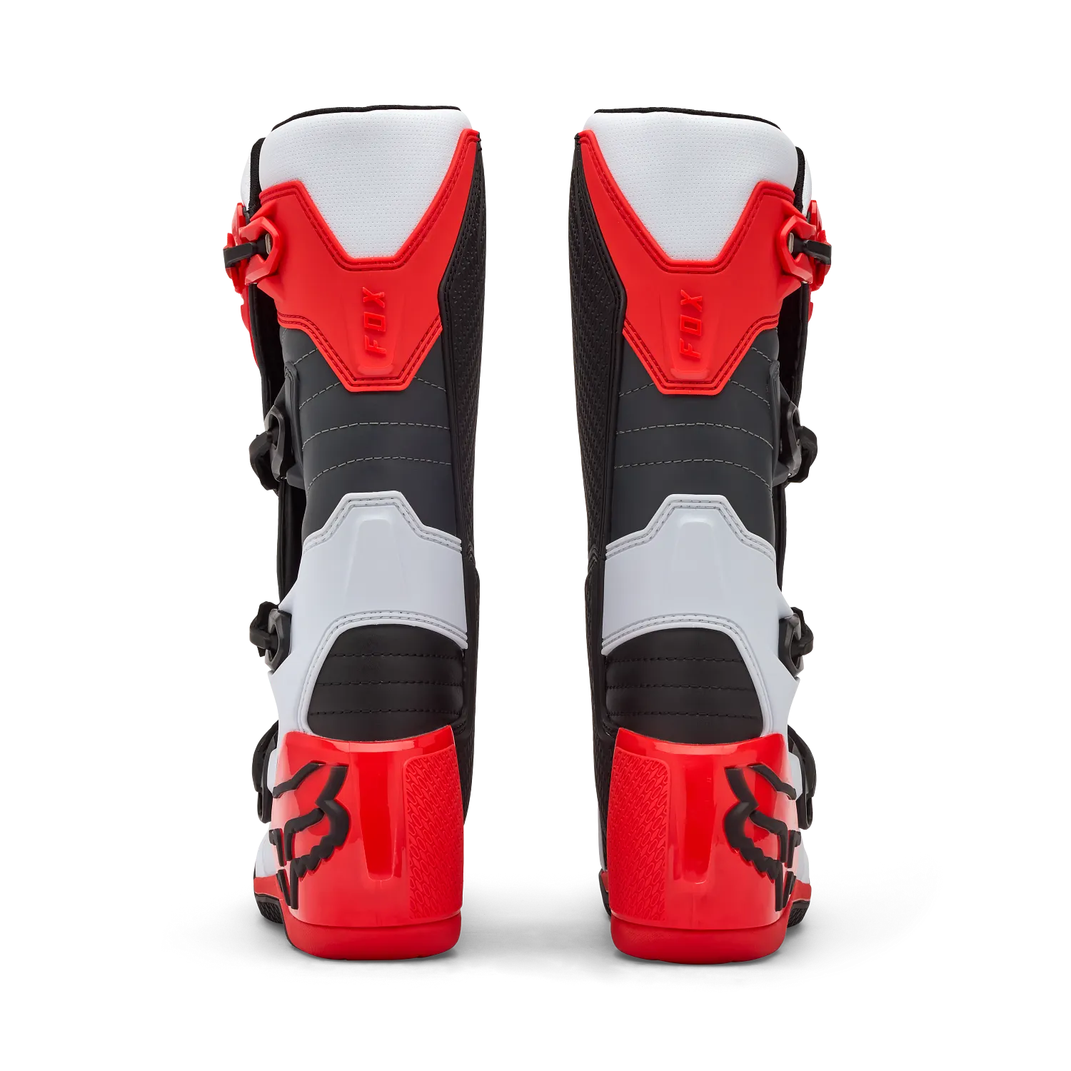 COMP BOOT [WHT/FLO RED] 8