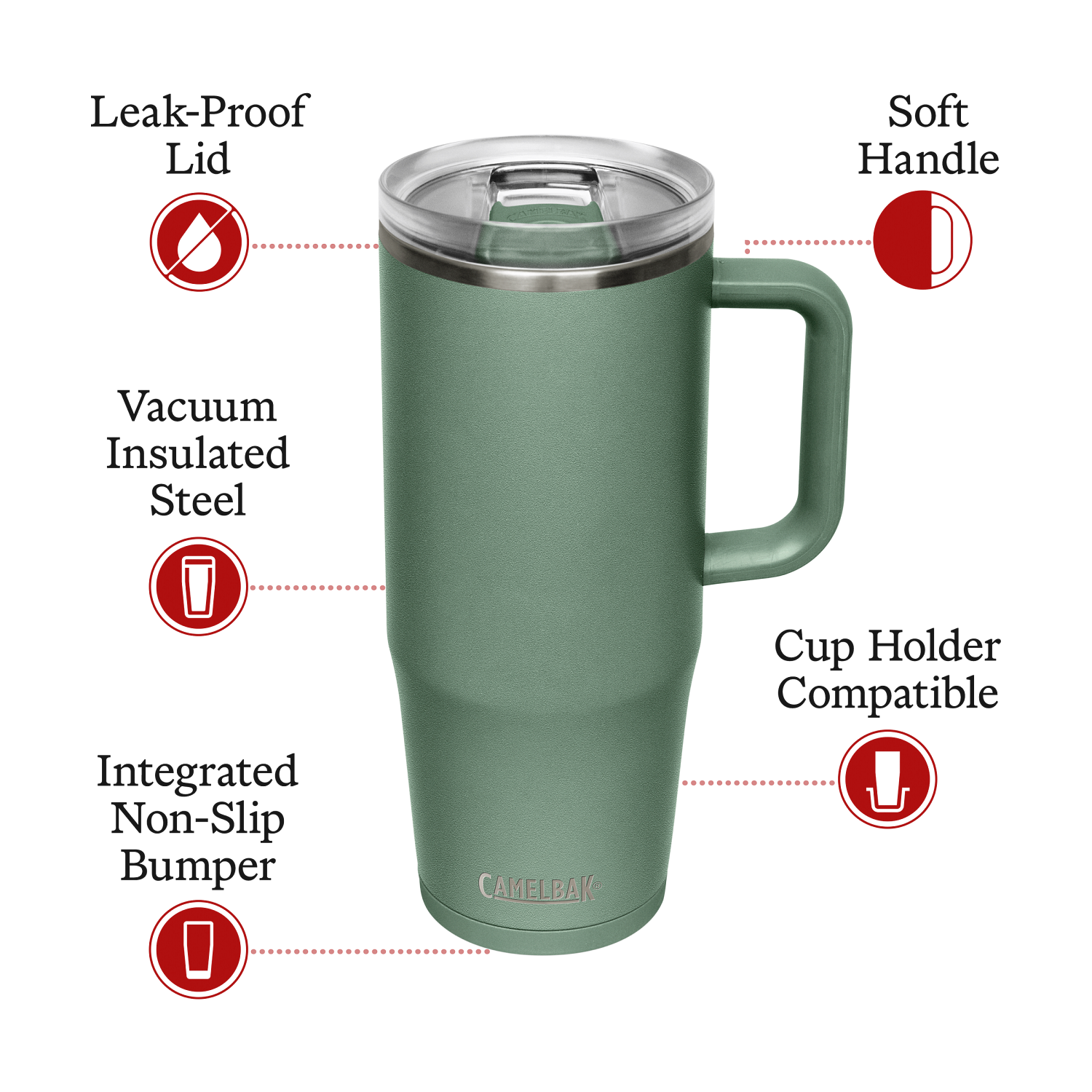 THRIVE MUG, VSS 32OZ, [MOSS] OS