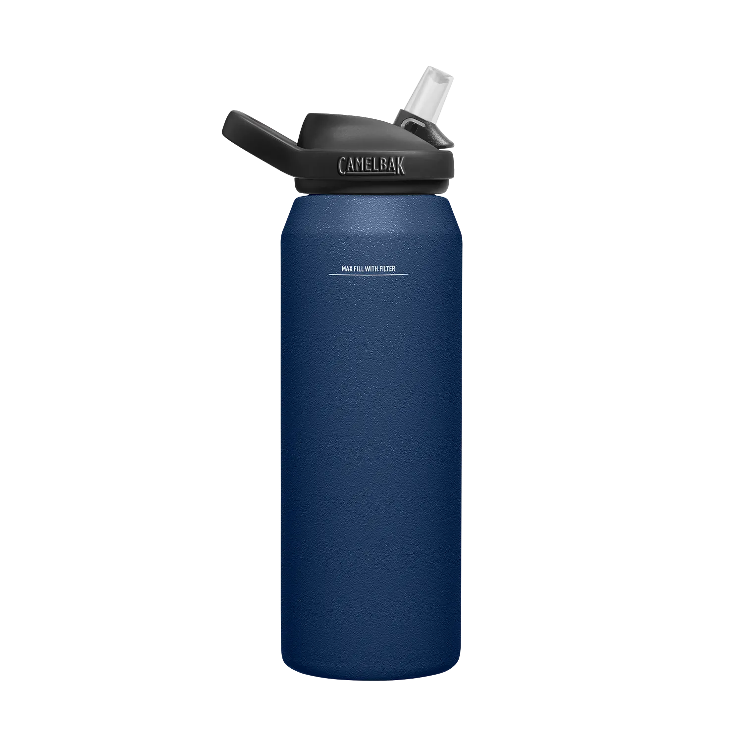 eddy+ 32oz SST Vacuum Insulated, filtered by LifeStraw, Navy