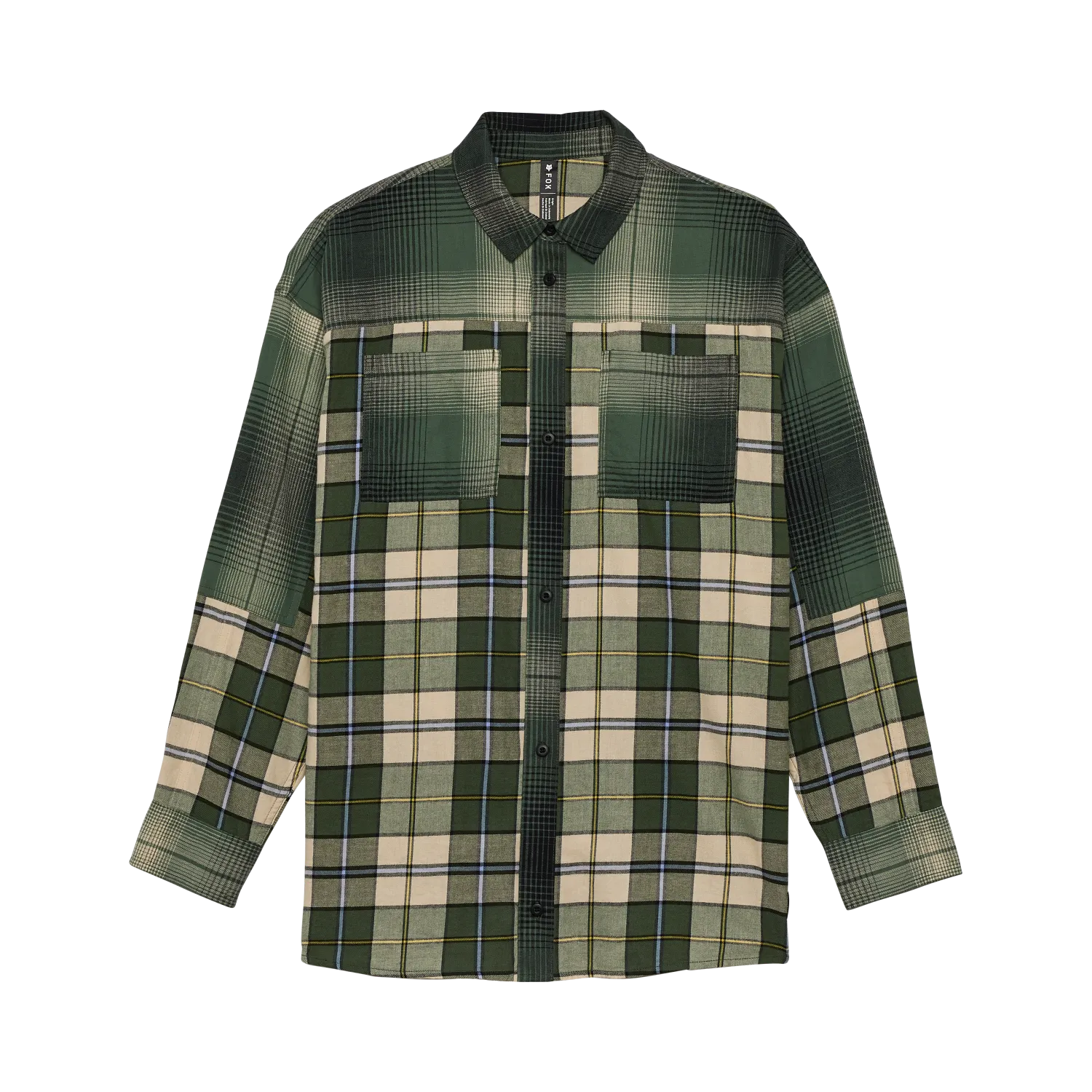 Flanellhemd Oversized - Dame