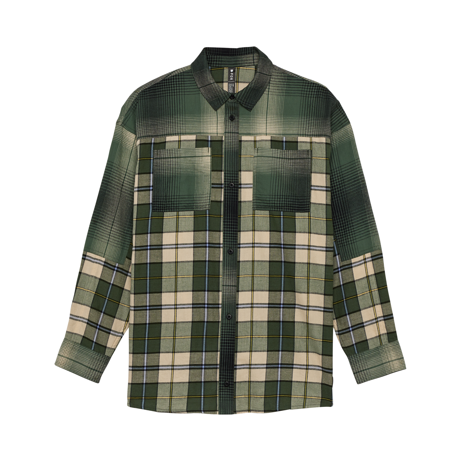 Oversized flanelshirt - Dames