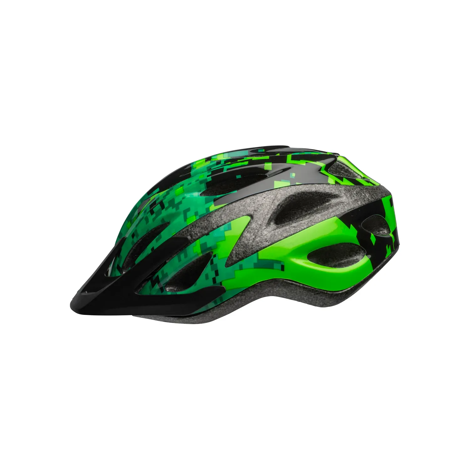 BC HLMT YTH AXLE PIXELS GREEN WM